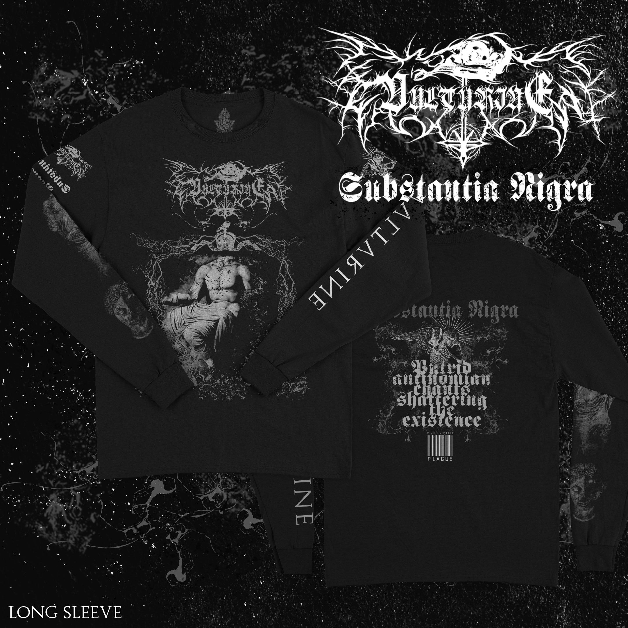 VULTURINE "Substantia Nigra" Manga Longa Pré-venda