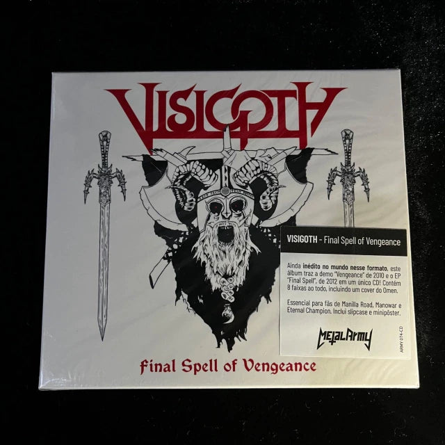 Visigoth - Final Spell of Vengeance CD Slipcase | Black Hearts Records