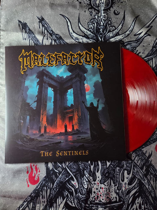 Malefactor / Aztlán – The Sentinels / Xipe Totec Lp Vermelho