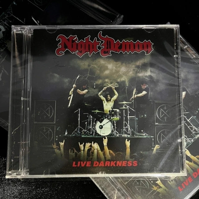 Night Demon - Live Darkness CD | Black Hearts Records