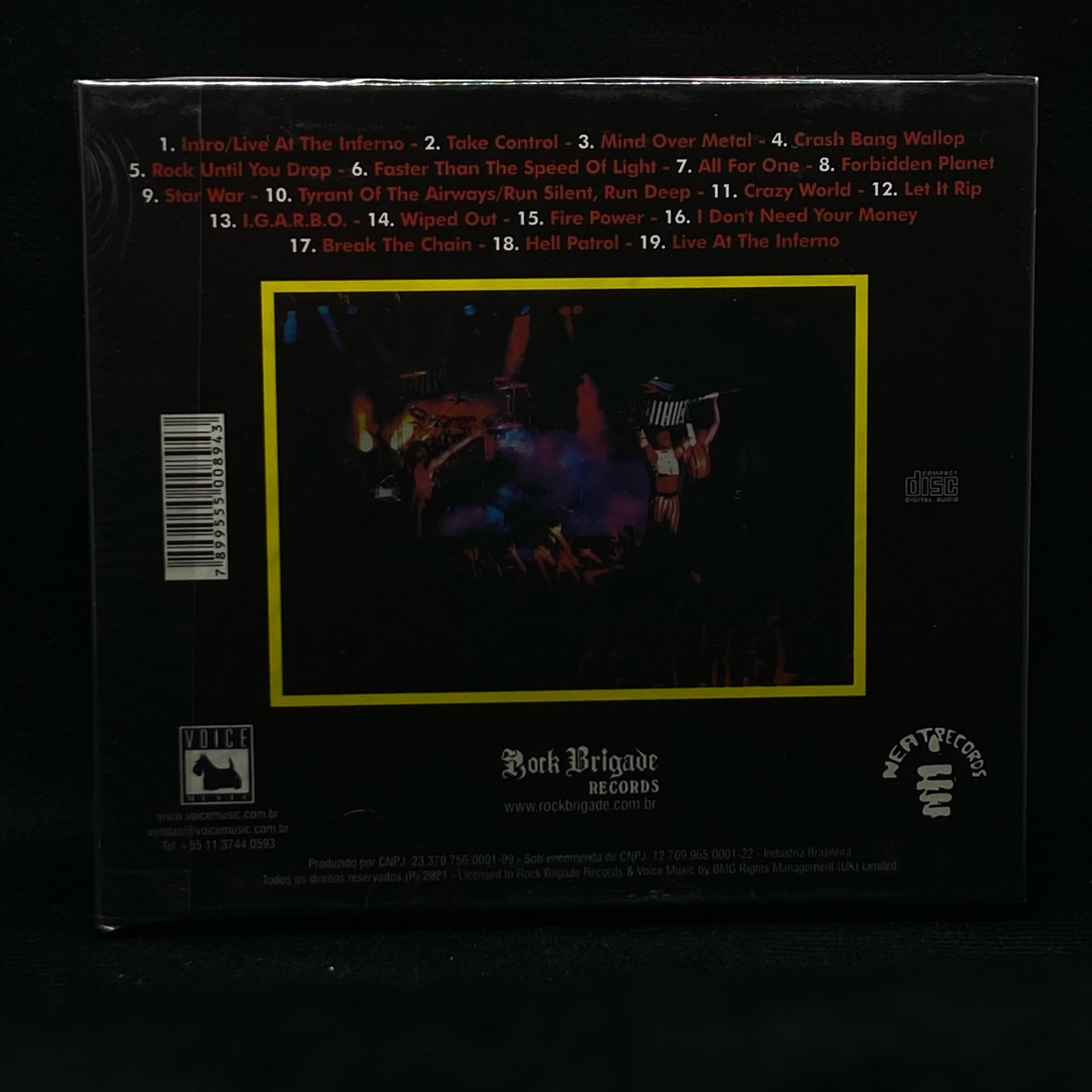 Raven - Live at the Inferno CD Slipcase