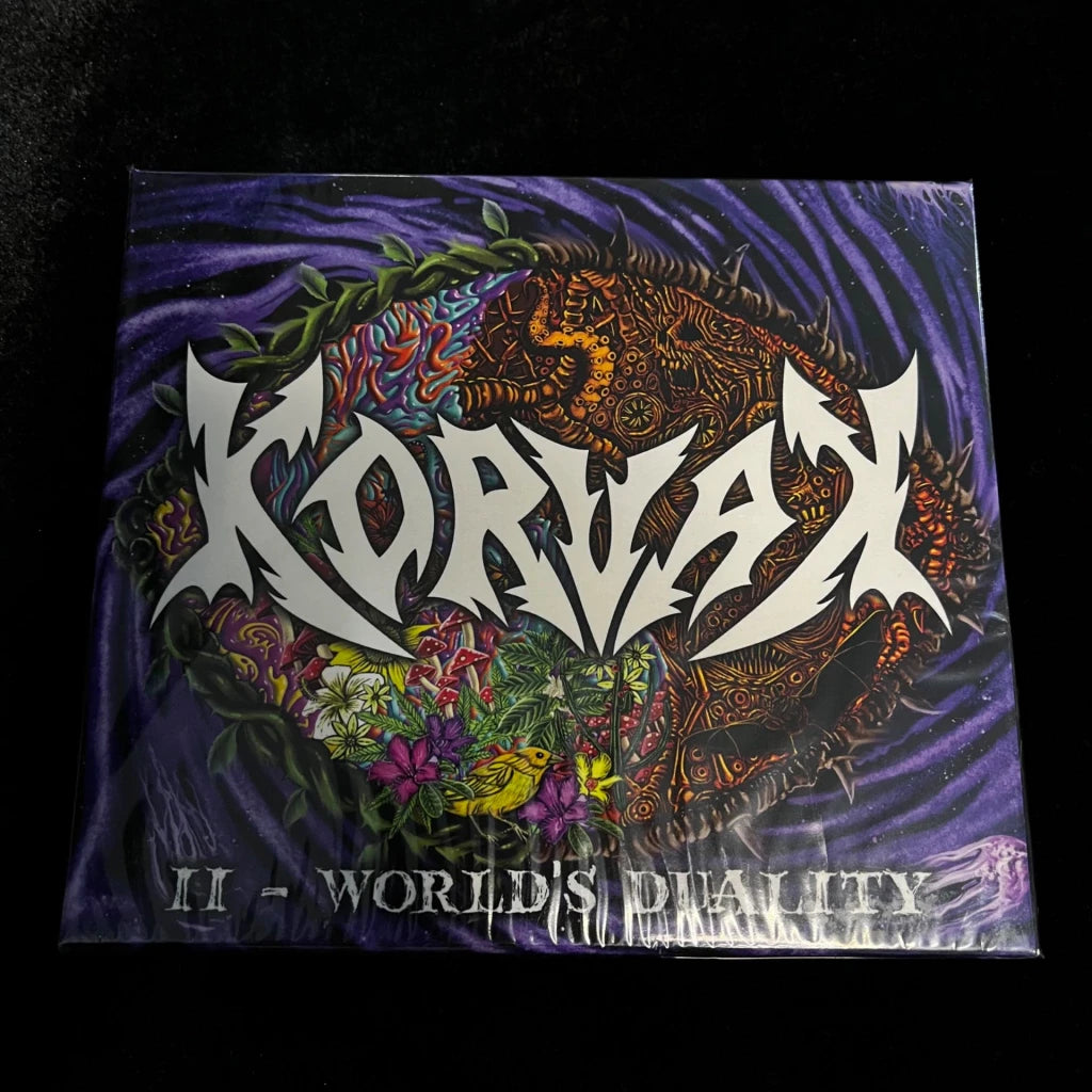 Korvak - II - World's Duality CD Slipcase | Black Hearts Records