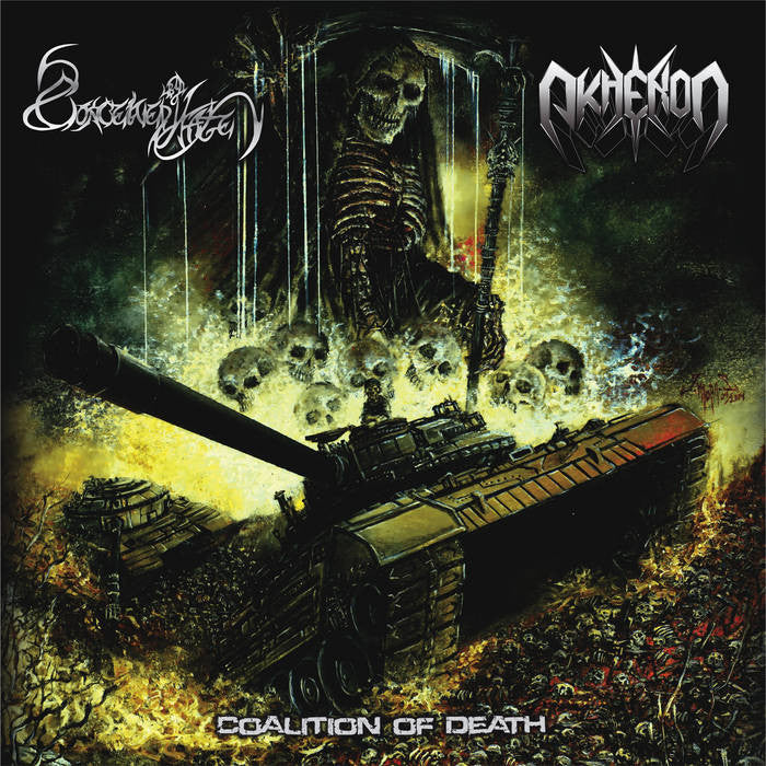 Conceived by Hate / Akheron - Coalition of Death CD | Black Hearts Records
