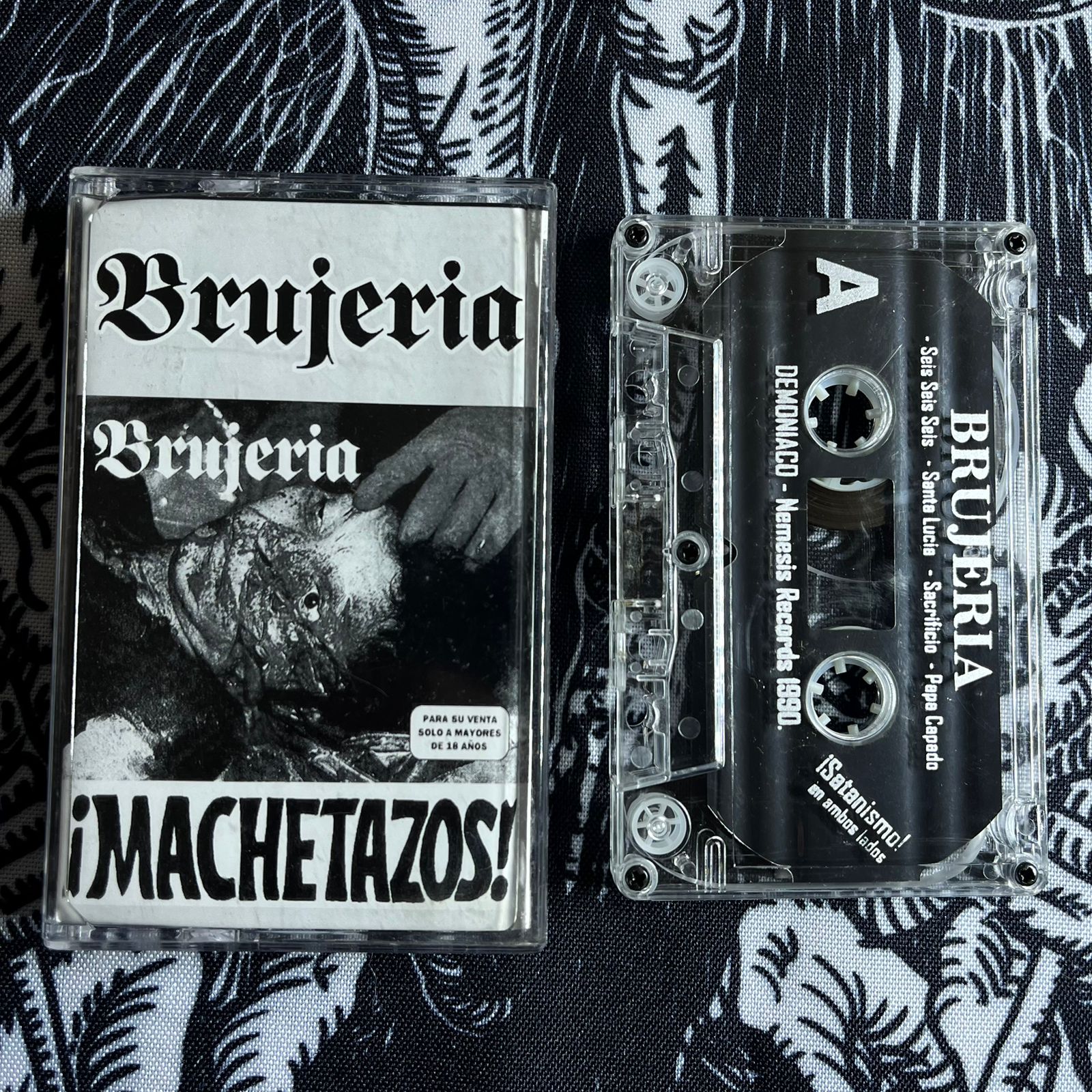 Brujeria - ¡Machetazos! Cassete | Black Hearts Records