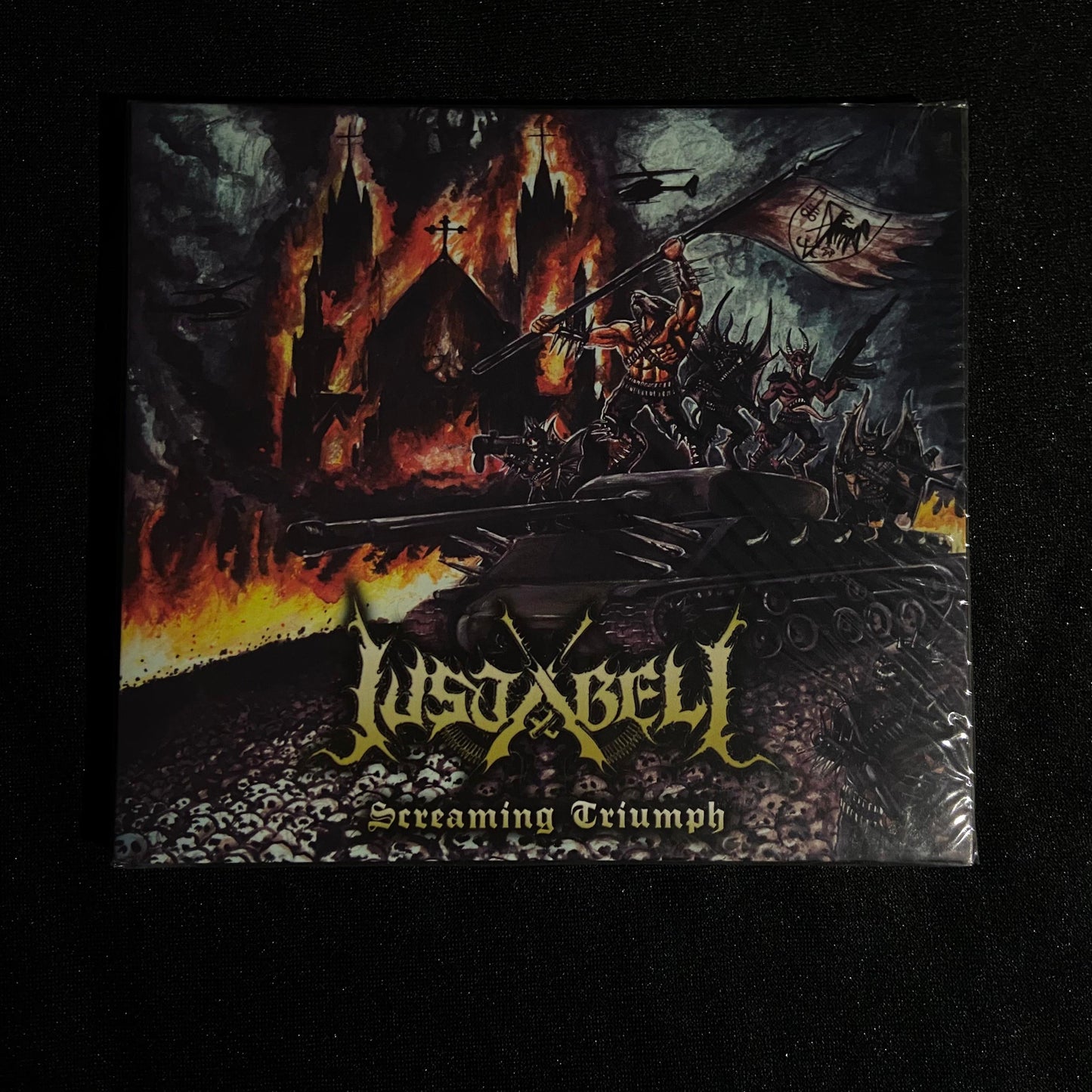 Justabeli - Screaming Triumph CD Digipak | Black Hearts Records