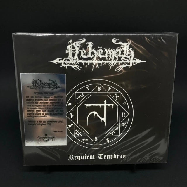 Nehemah - Requiem Tenebrae CD Slipcase | Black Hearts Records