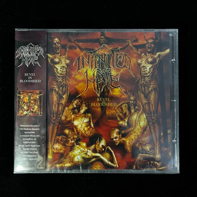Infinited Hate - Revel in Bloodshed CD | Black Hearts Records