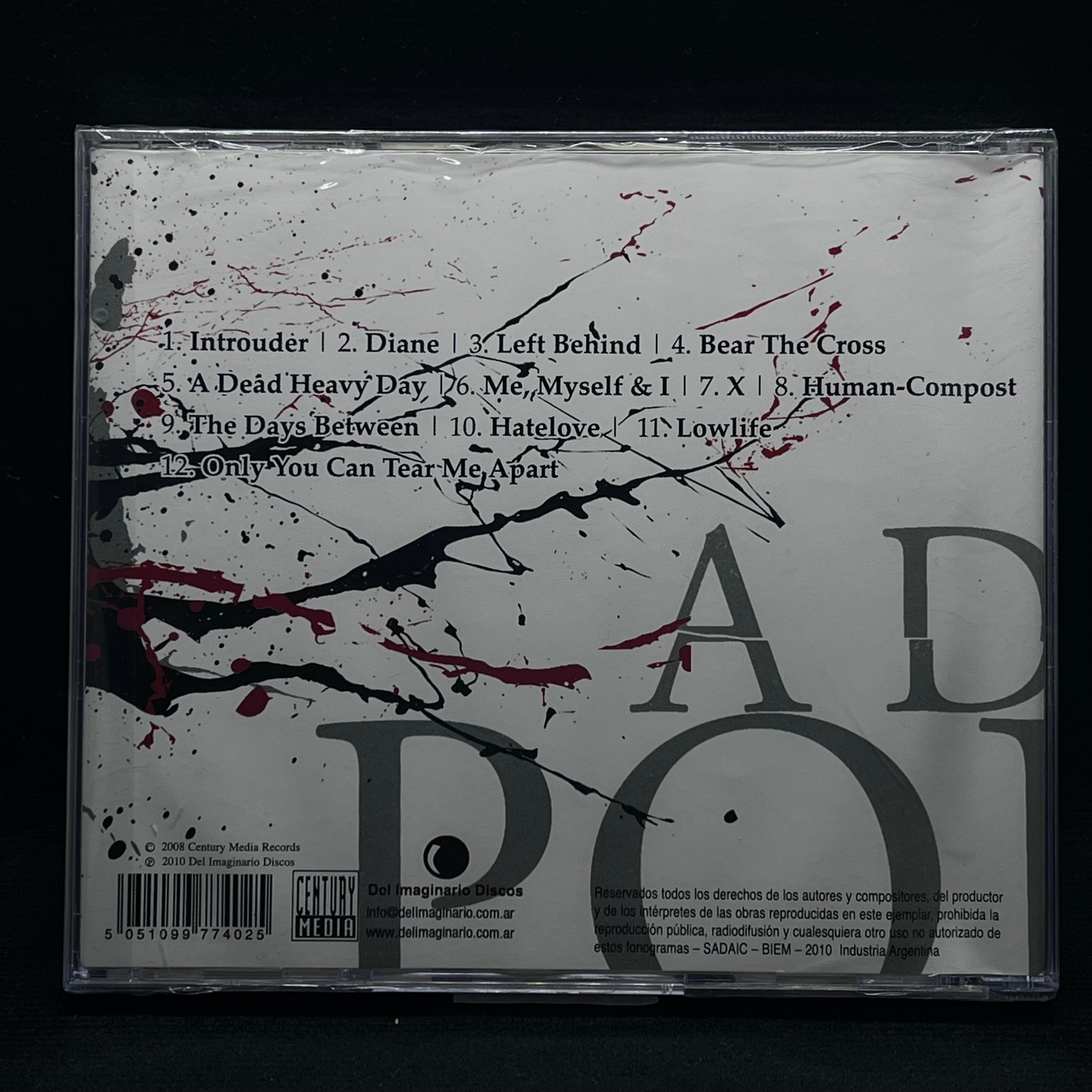 Poison Black - A Dead Heavy Day CD