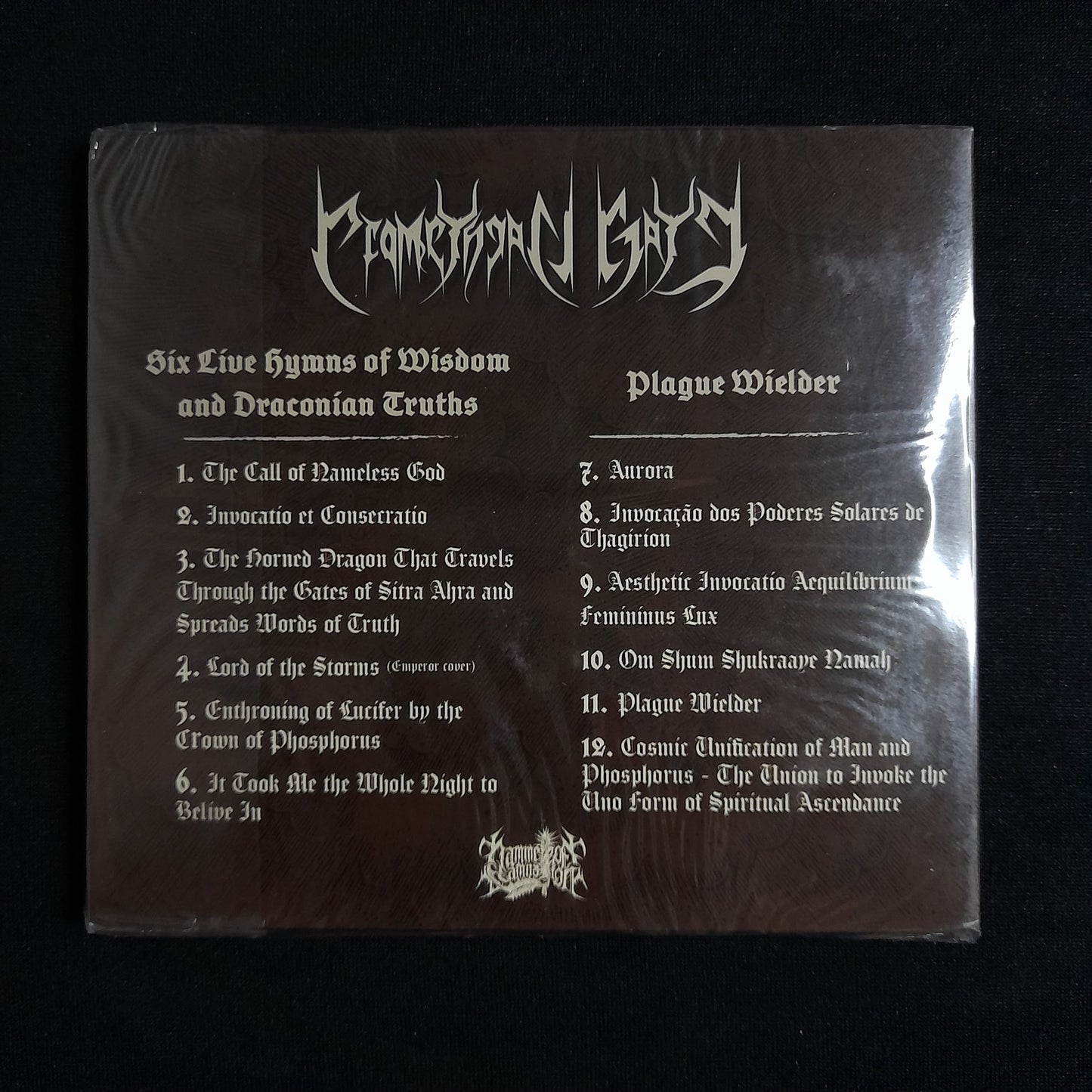 Promethean Gate - Sharar CD Digipak
