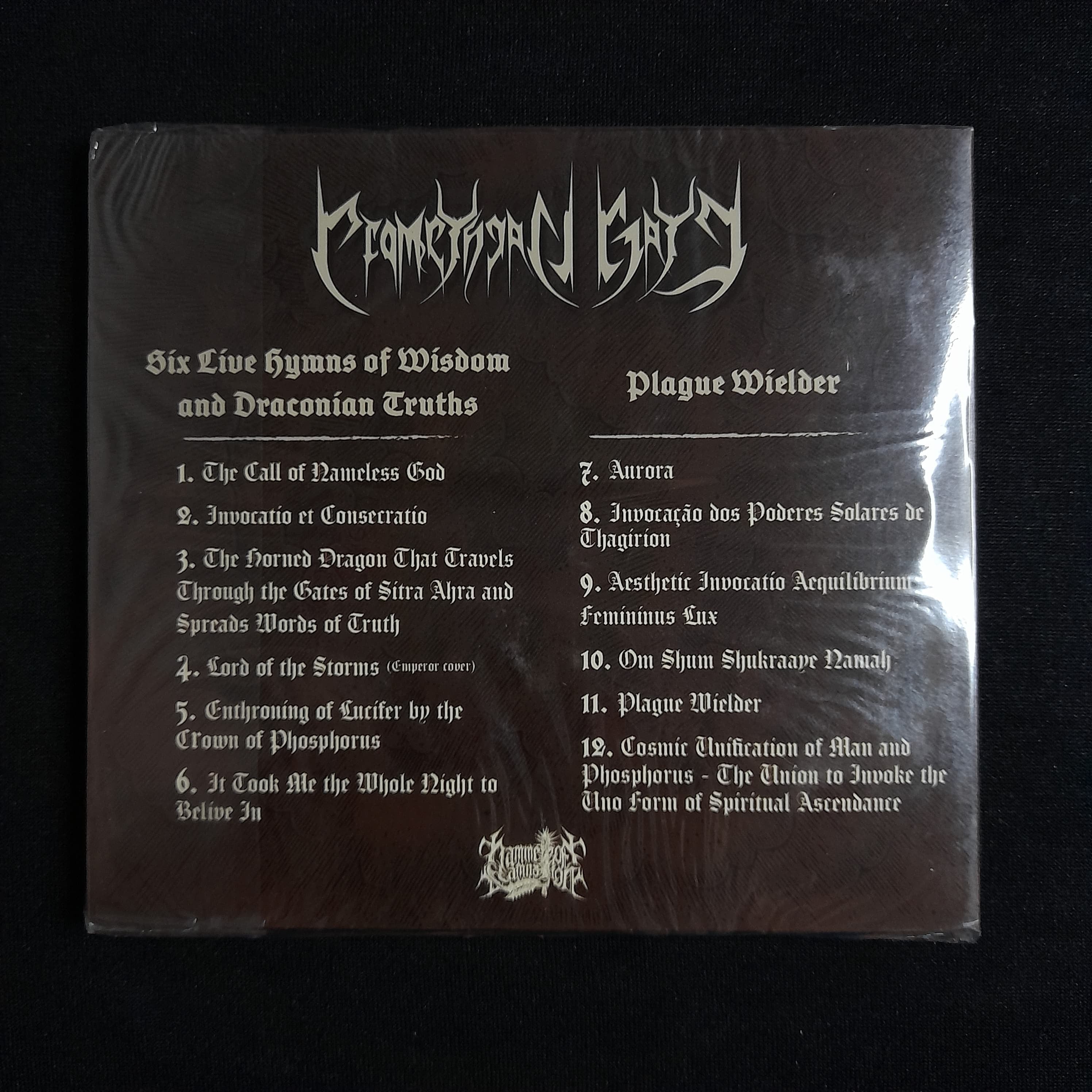 Promethean Gate - Sharar CD Digipak
