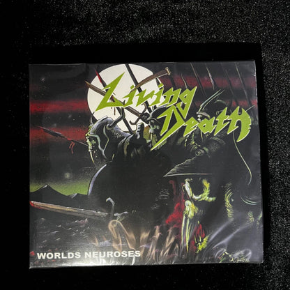 Living Death - Worlds Neuroses CD Slipcase | Black Hearts Records