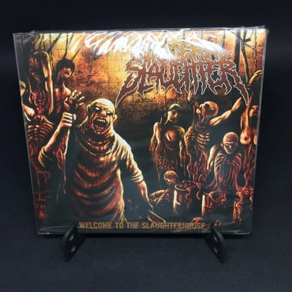 Visceral Slaughter - Welcome to the Slaughterhouse CD Digipak | Black Hearts Records