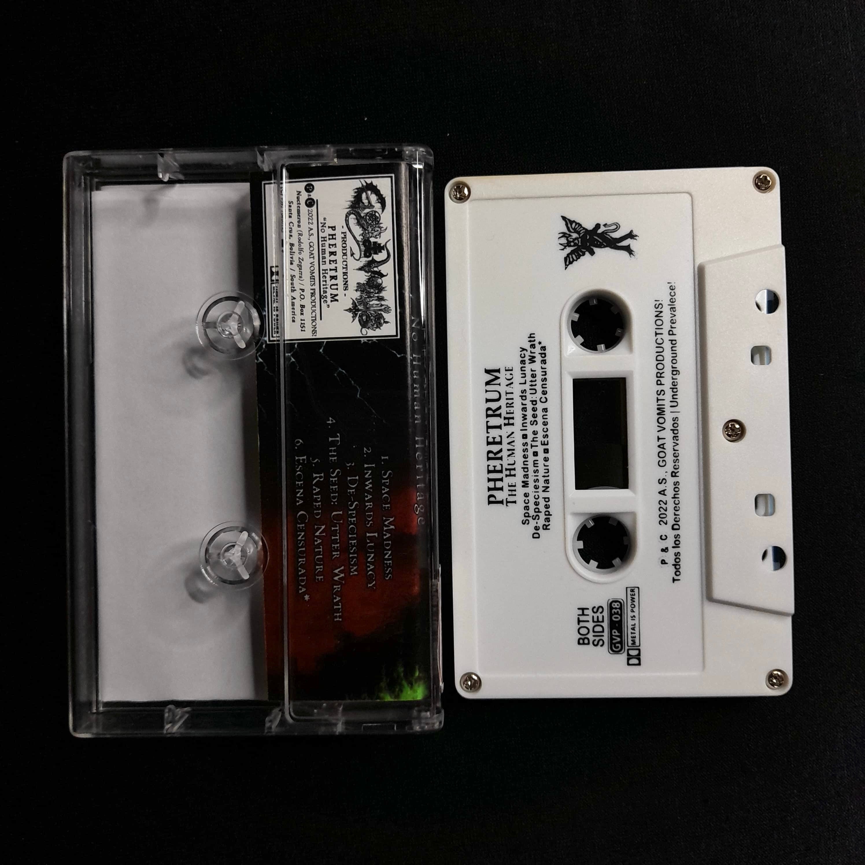 Pheretrum - No Human Heritage Cassete