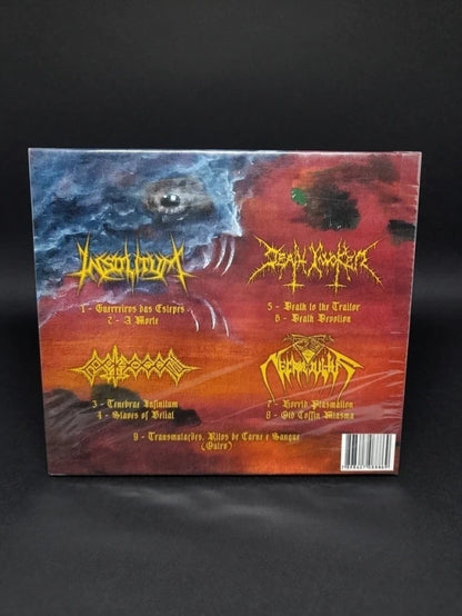 Pathogen / Necroccultus / Death Invoker / Insolitum - Split CD Slipcase