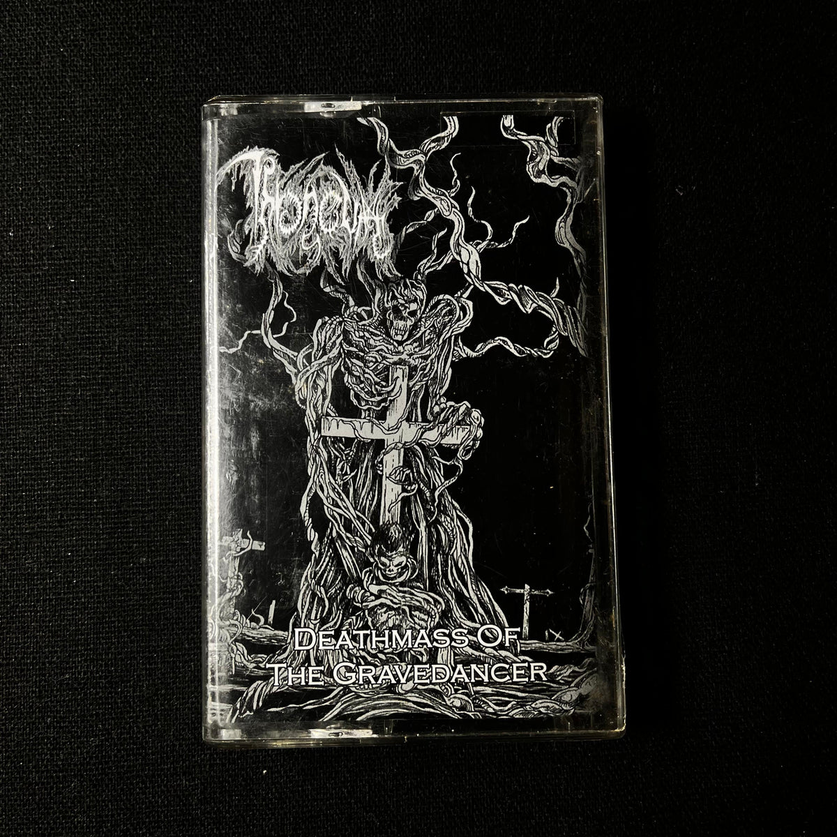 THRONEUM - Deathmass of the Gravedancer Cassete | Black Hearts Records