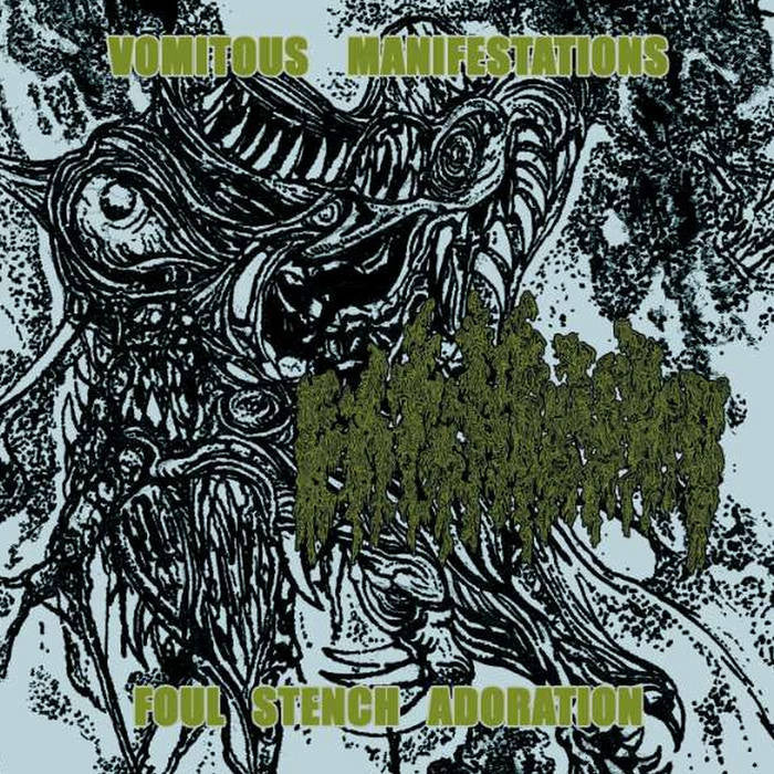 Extinguished - Vomitous Manifestations / Foul Stench Adoration CD | Black Hearts Records