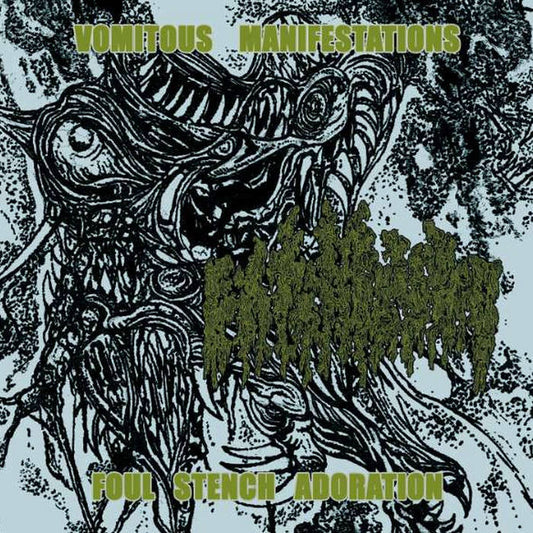 EXTINGUISHED - Vomitous Manifestations / Foul Stench Adoration CD | Black Hearts Records
