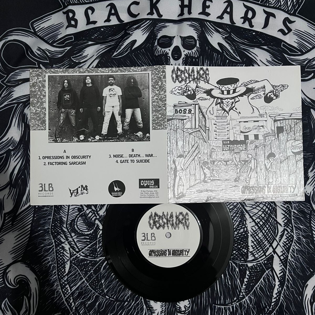 Obskure - Opressions in Obscurity 7" Ep