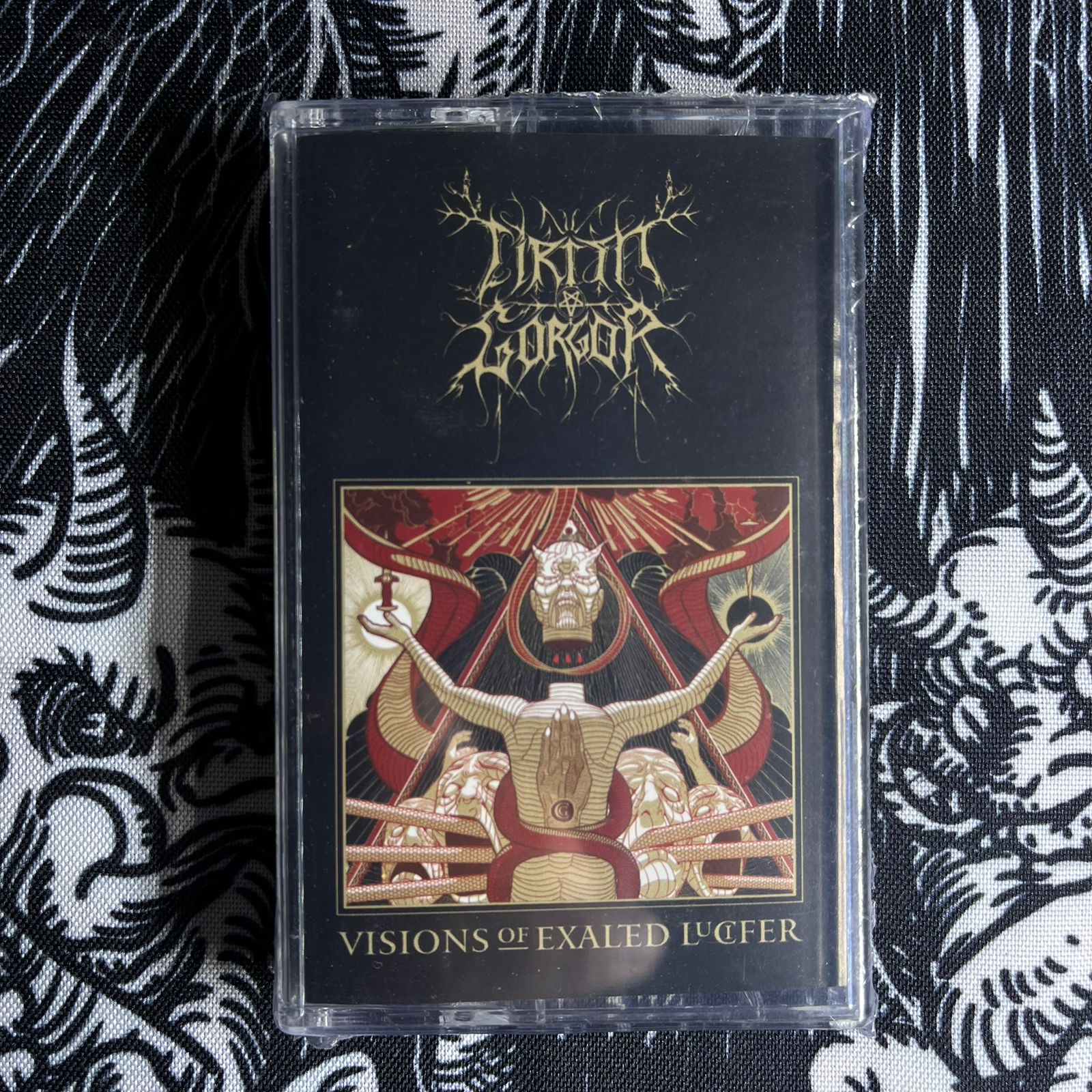 CIRITH GORGOR - Visions of Exalted Lucifer Cassete | Black Hearts Records