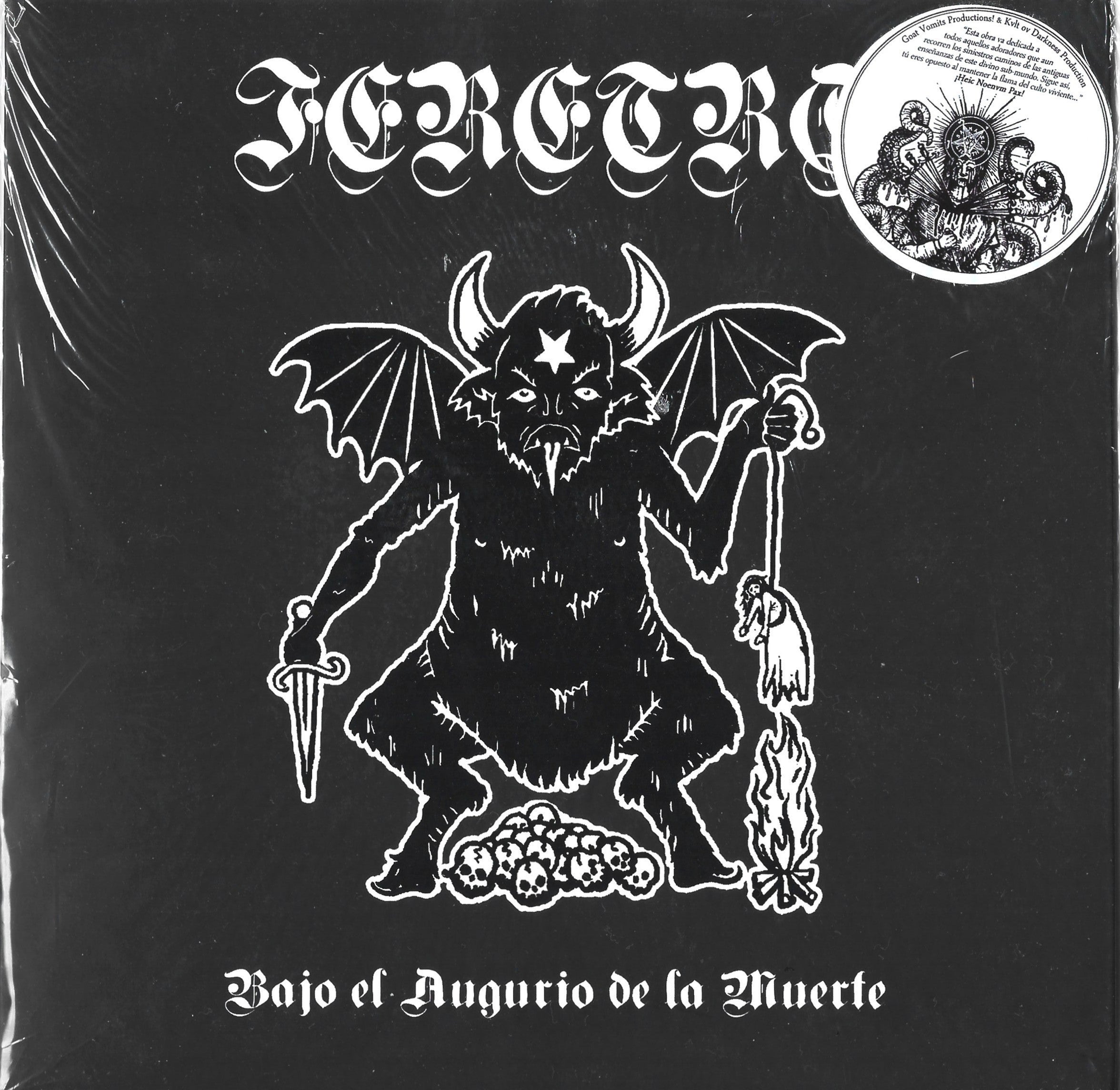 Feretro - Bajo el augurio de la muerte CD Giant 7POL