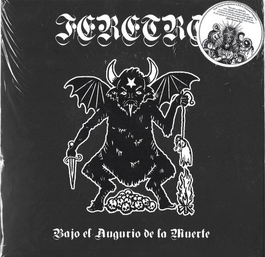 FERETRO - Bajo el augurio de la muerte CD Giant 7POL | Black Hearts Records