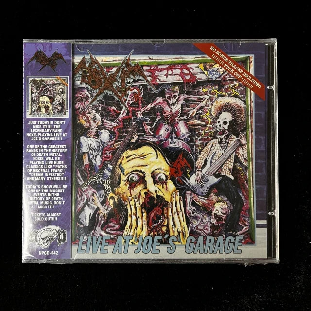 Noxis - Live at Joe's Garage CD