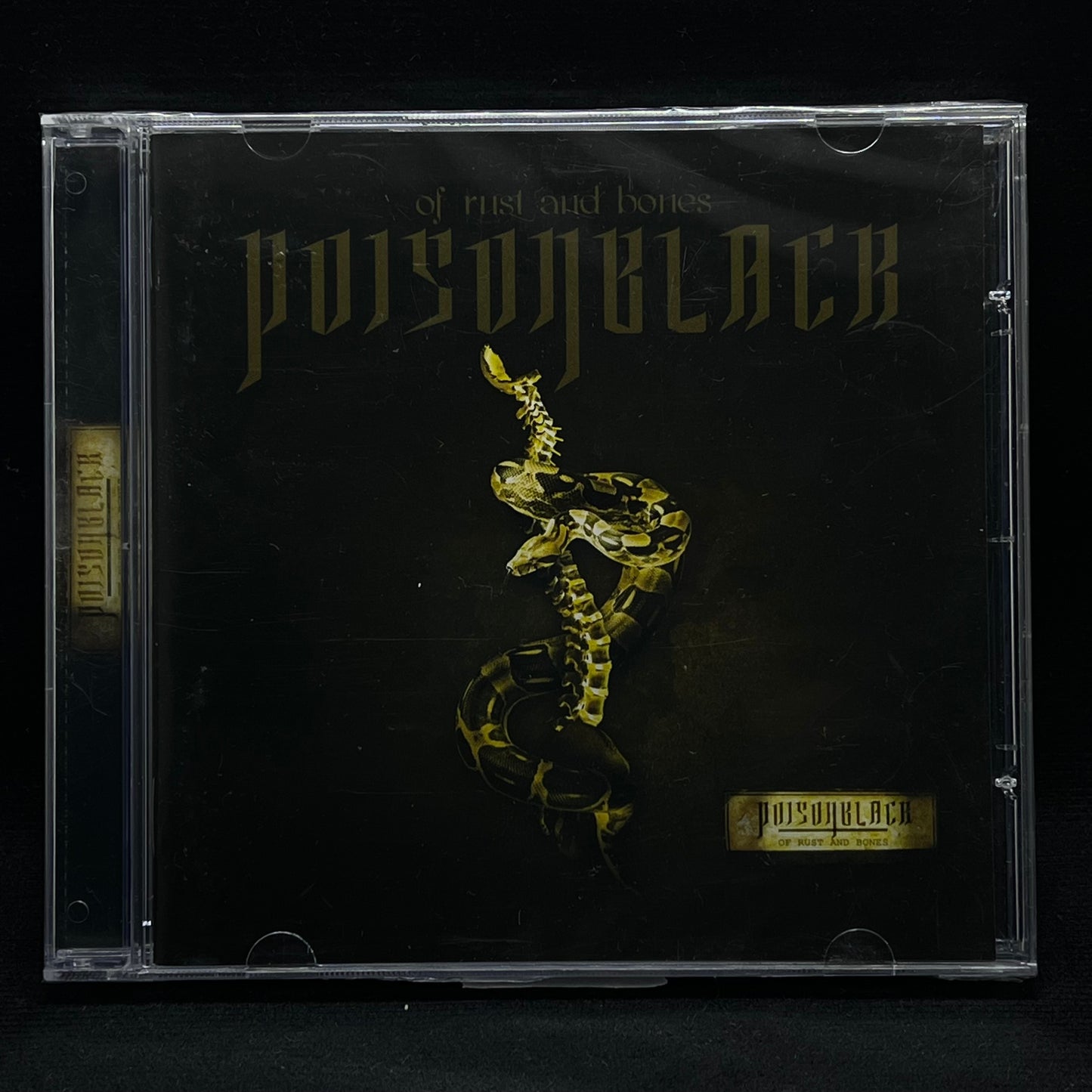 Poison Black - Of Rust and Bones CD | Black Hearts Records