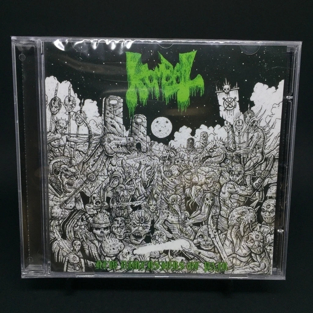 Kombat - New Dimensions of Pain CD | Black Hearts Records