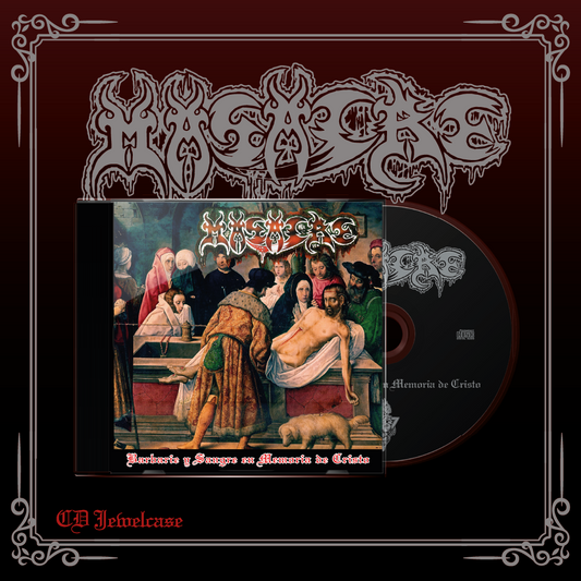 MASACRE - Barbarie y Sangre en Memoria de Cristo CD | Black Hearts Records