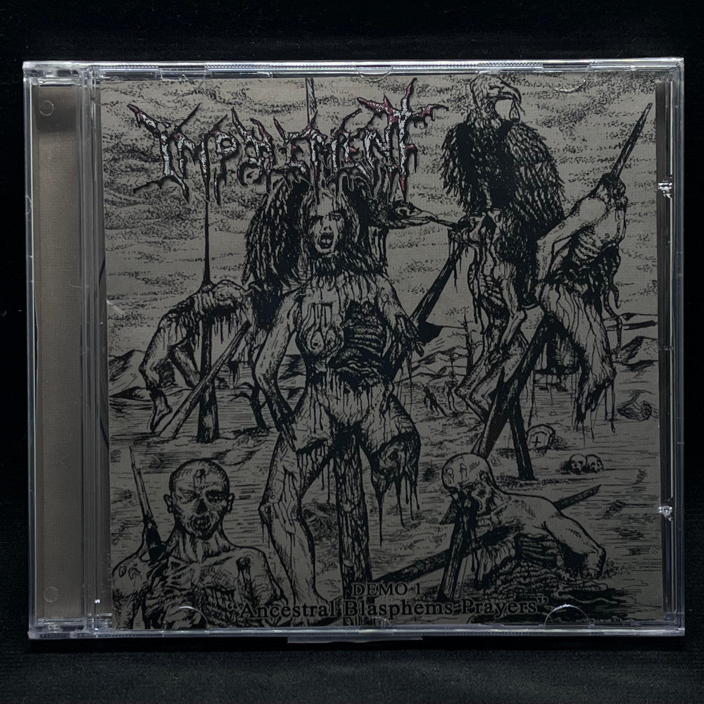 Impalement - Ancestral Blasphems Prayers Demo 1 CD | Black Hearts Records