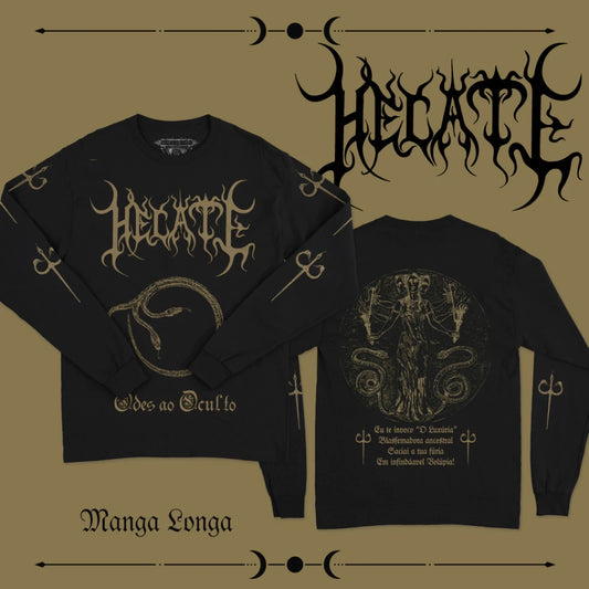 HECATE - Odes ao Oculto Manga Longa | Black Hearts Records