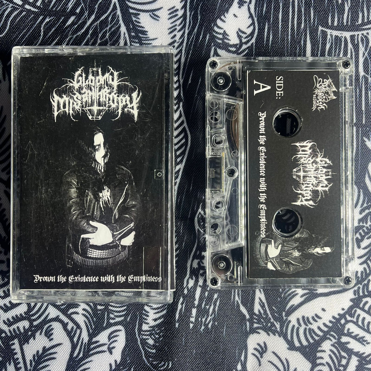 GLOOMY MISANTHROPY - Drown the Existence with the Emptiness Cassete | Black Hearts Records