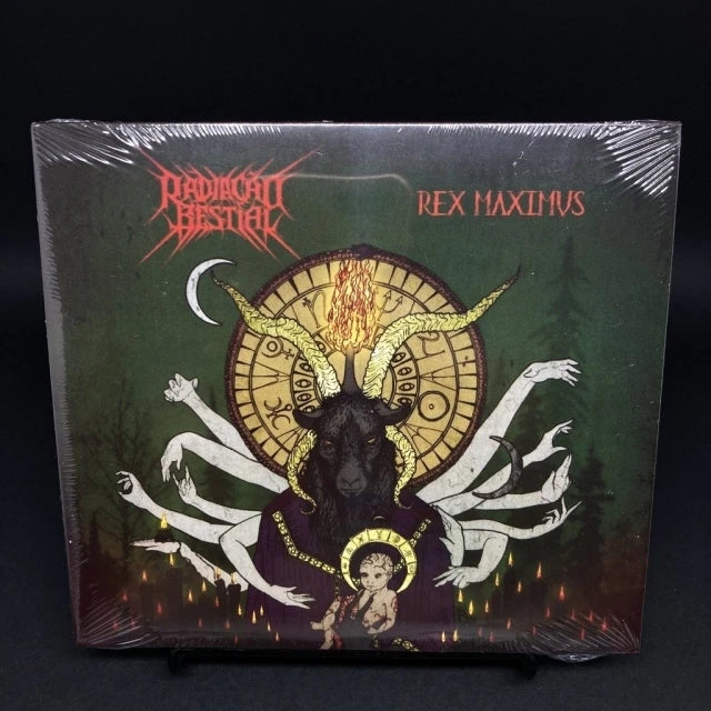 Radiação Bestial - Rex Maximus CD Digipak | Black Hearts Records