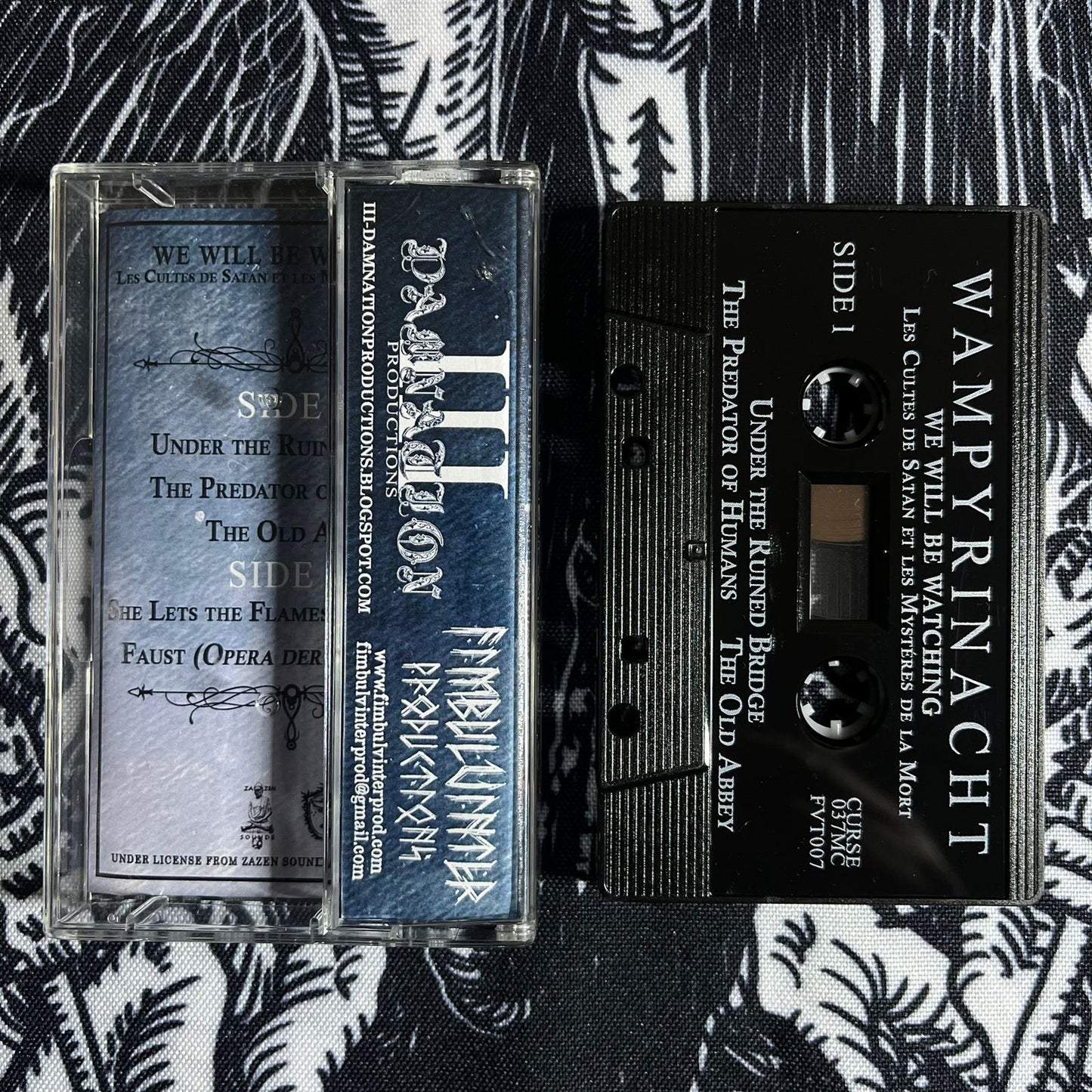 Wampyrinacht - We Will Be Watching: Les cultes de Satan et les mystères de la mort Cassete
