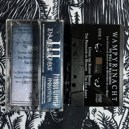 Wampyrinacht - We Will Be Watching: Les cultes de Satan et les mystères de la mort Cassete