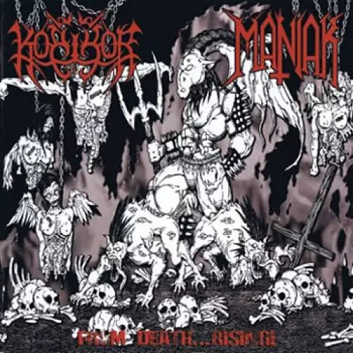 Korihor / Maniak - From Death… Rising! CD | Black Hearts Records