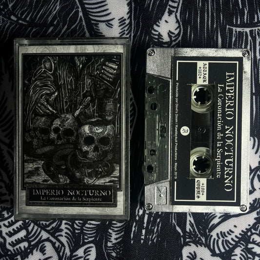 IMPERIO NOCTURNO - La coronación de la serpiente Cassete | Black Hearts Records
