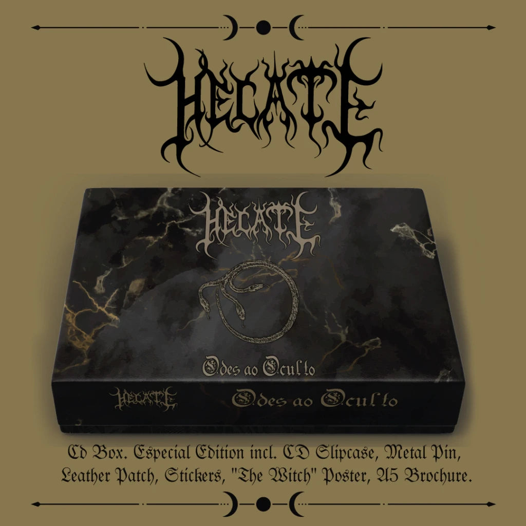 HECATE - Odes ao Oculto CD Box | Black Hearts Records