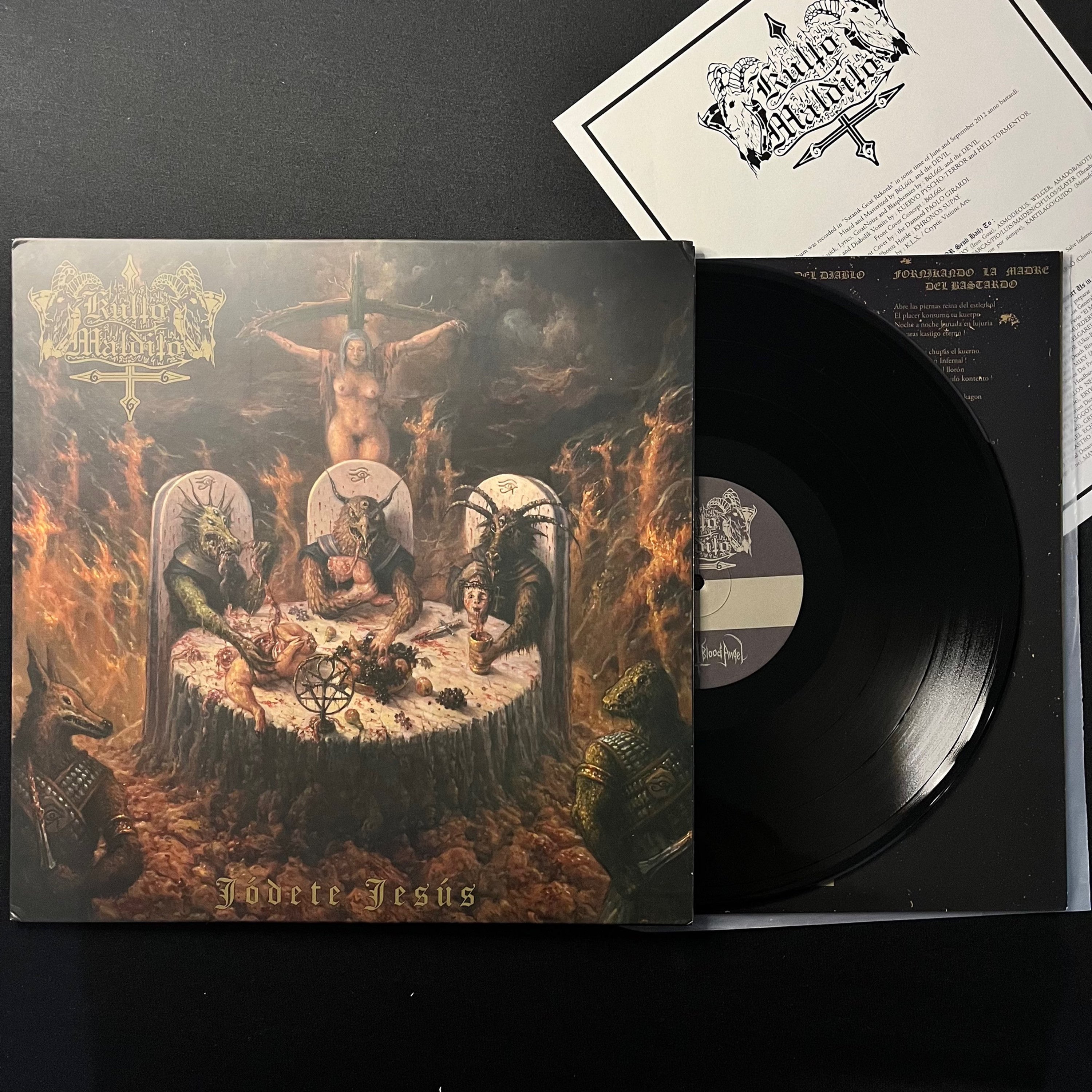 Kulto Maldito - Jódete Jesus LP