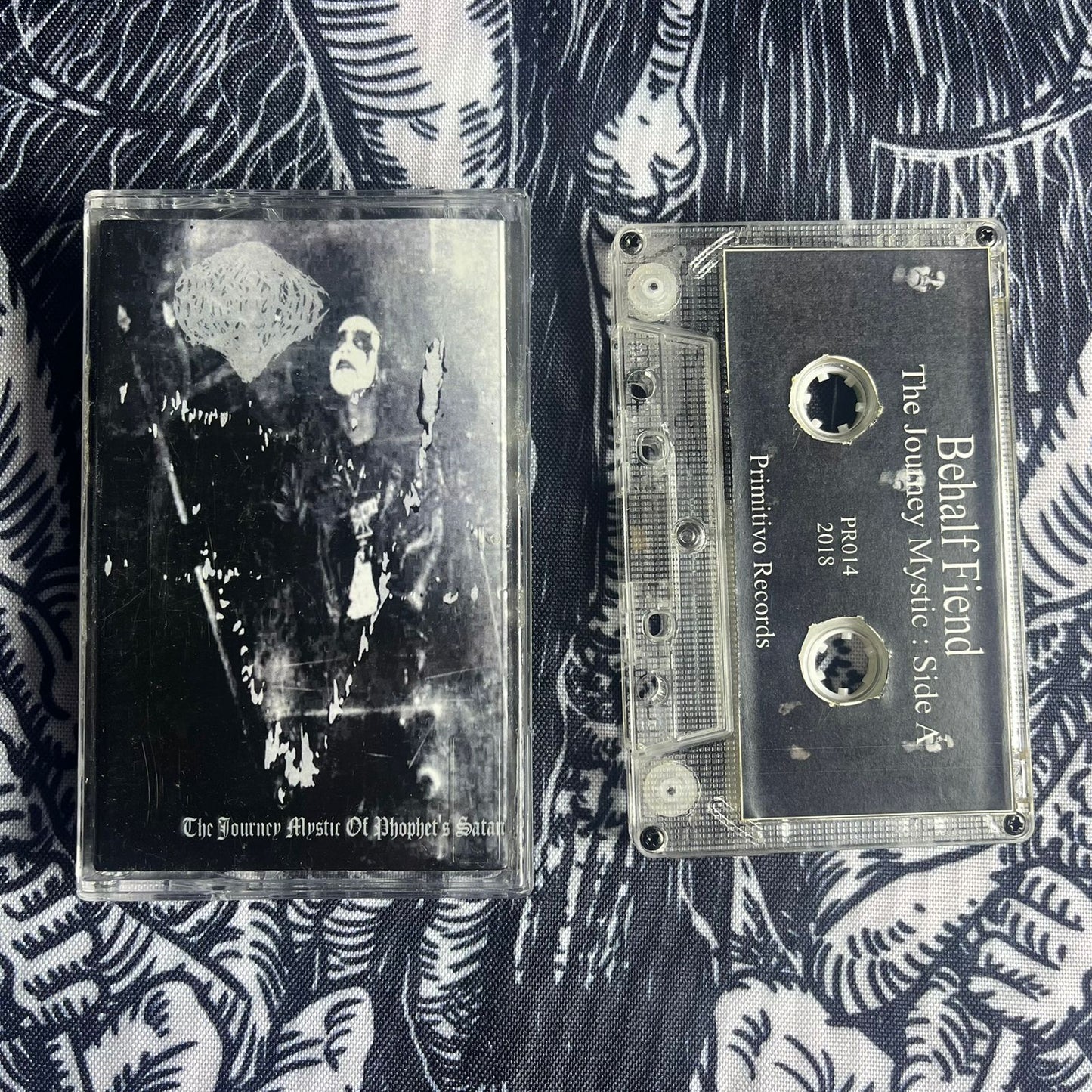 BEHALF FIEND - The Journey Mystic of Prophet's Satan Cassete | Black Hearts Records
