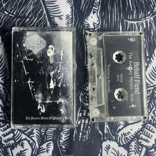 BEHALF FIEND - The Journey Mystic of Prophet's Satan Cassete | Black Hearts Records
