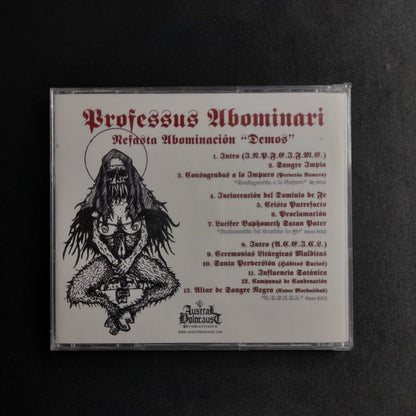 Professus Abominari - Nefasta Abominación CD