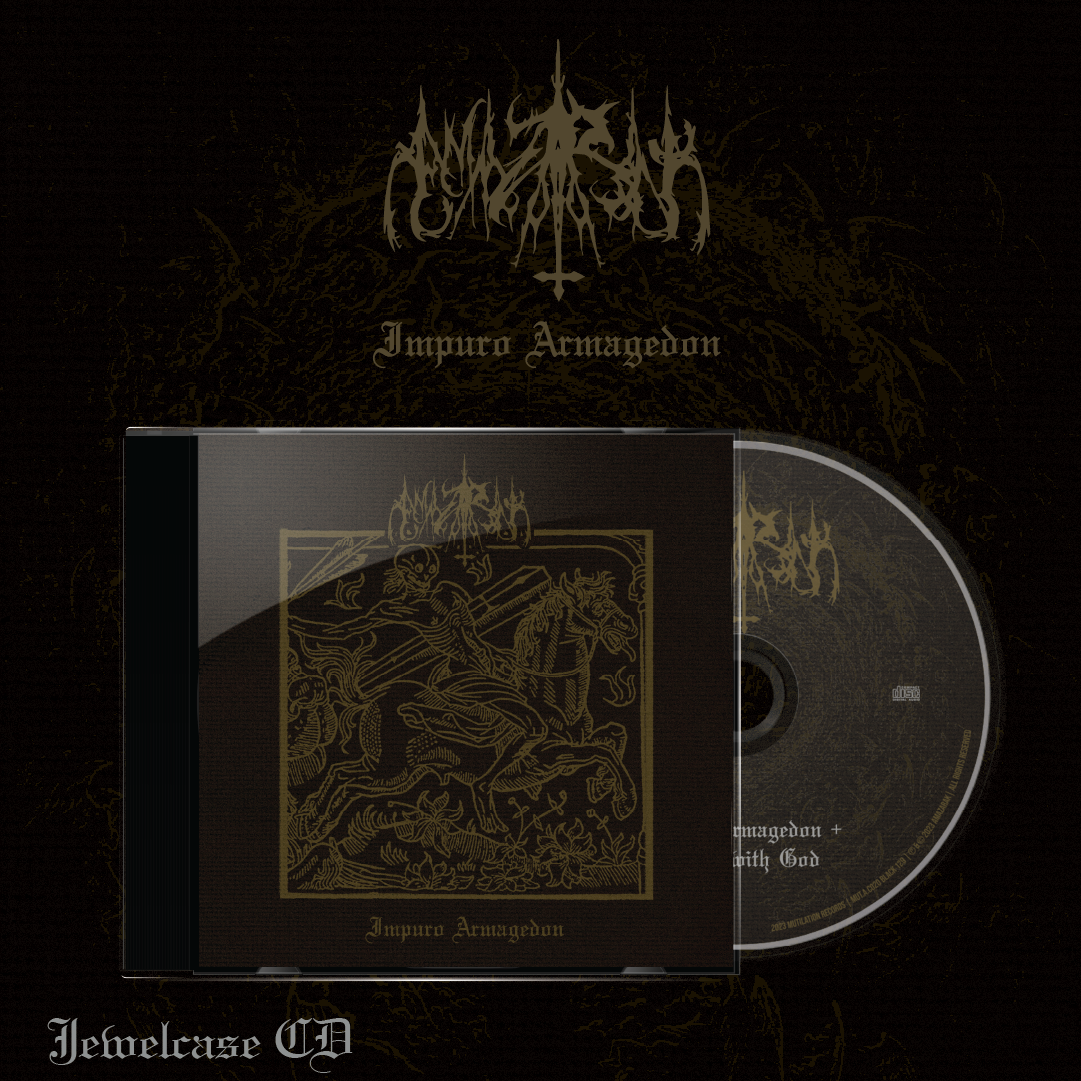 AMAZARAK- Impuro Armagedon CD | Black Hearts Records