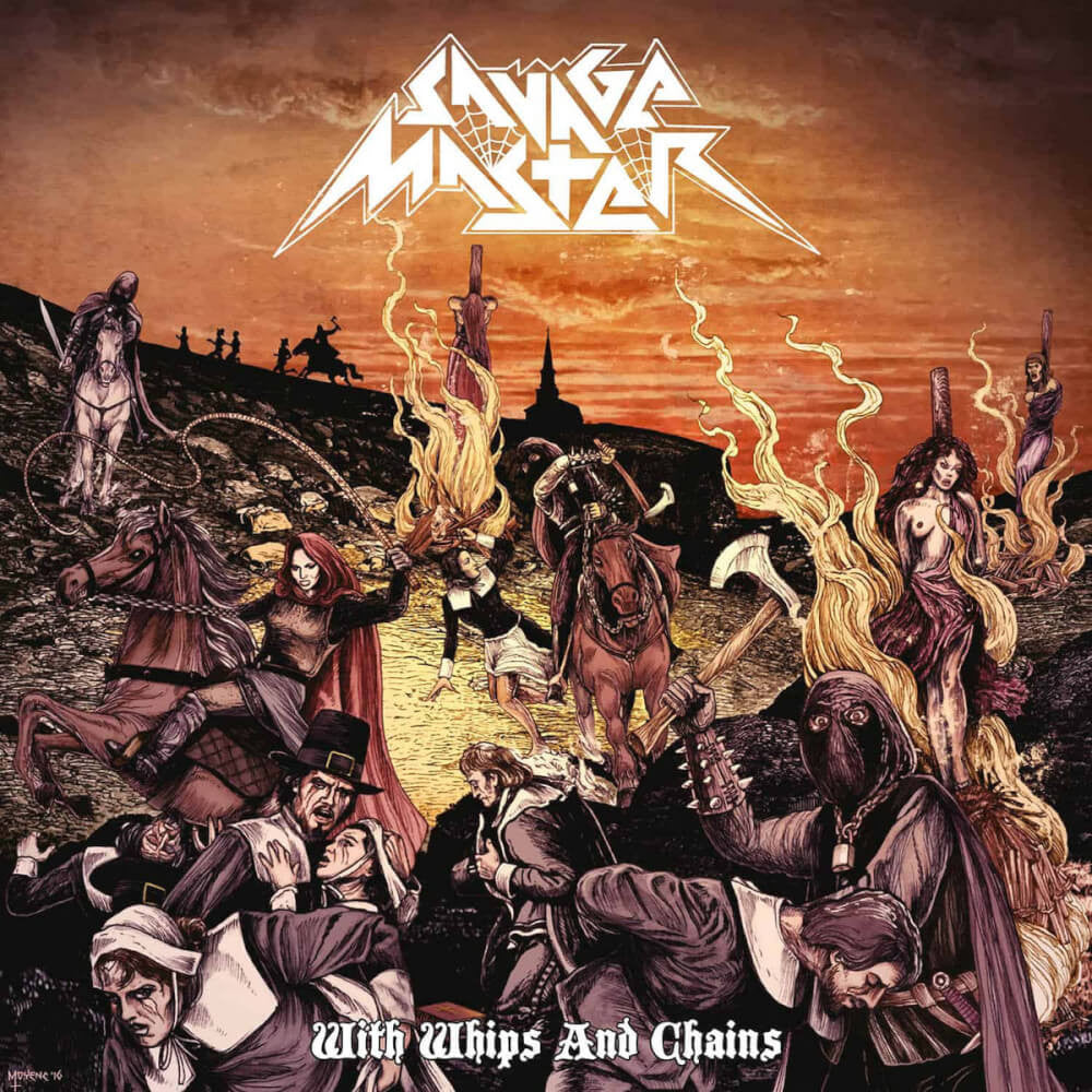 Savage Master - With Whips And Chains CD | Black Hearts Records