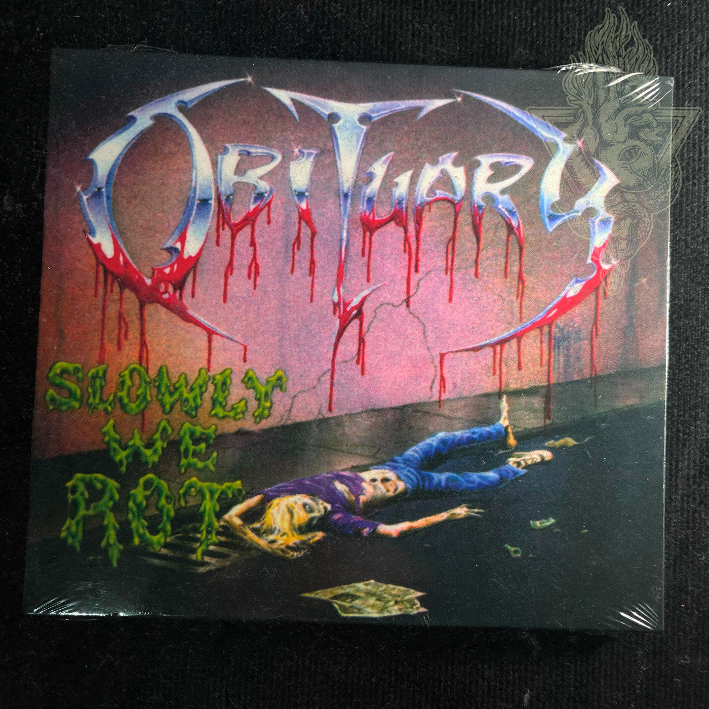 Obituary - Slow We Rot CD Slipcase