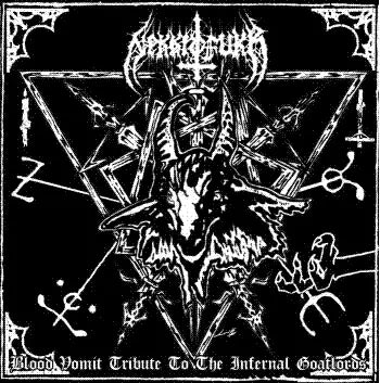 Nekkrofukk - Blood Vomit Tribute to the Infernal Goatlords CD | Black Hearts Records