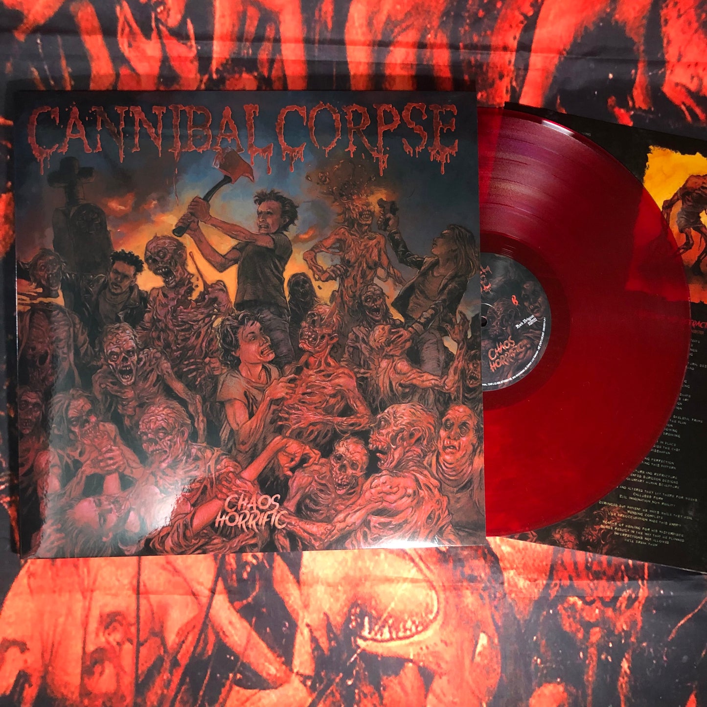 CANNIBAL CORPSE - Chaos Horrific LP | Black Hearts Records