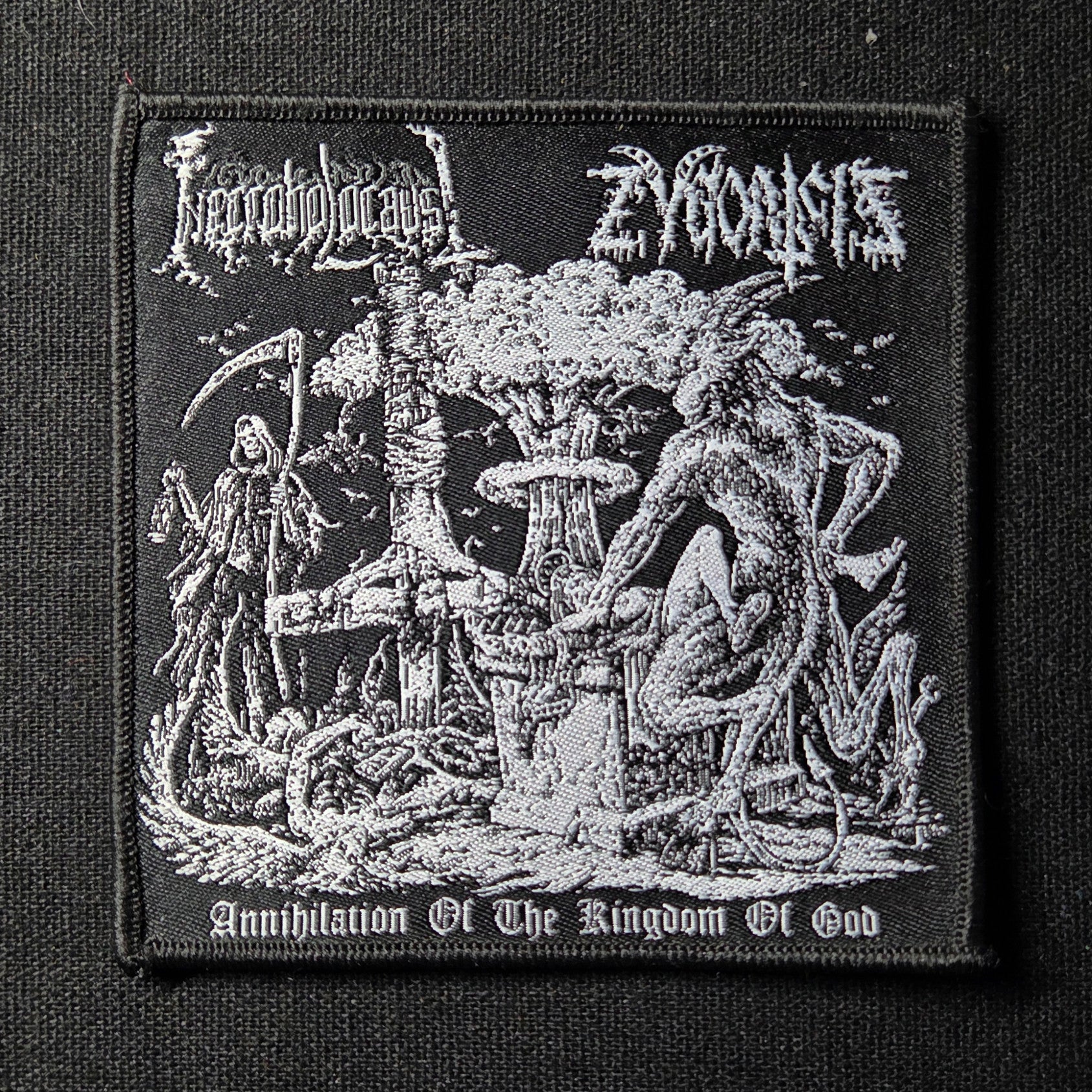 Necroholocaust / Zygoatsis - Annihilation of the Kingdom of God Patch