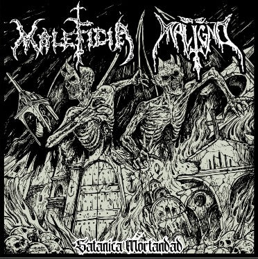 Maleficia / Maligno - Satanica Mortandad Cd