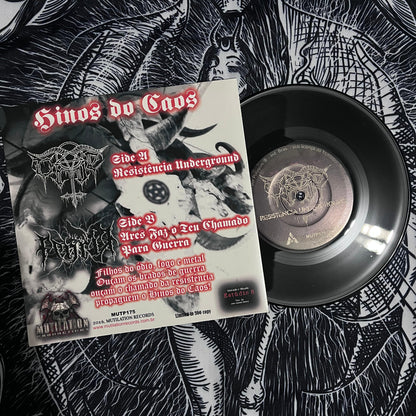 Fenrir / C. R. U. E - Hinos do Caos 7" EP